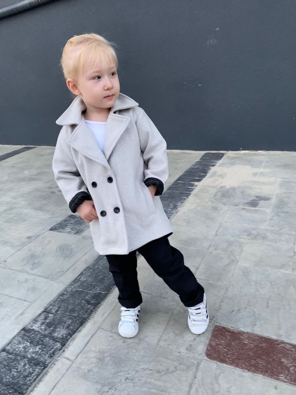 Erkek Çocuk Kaşe Ceket