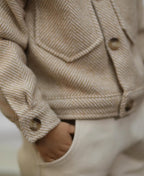 Kaşe Ceket Gabardin Pantolon Takım