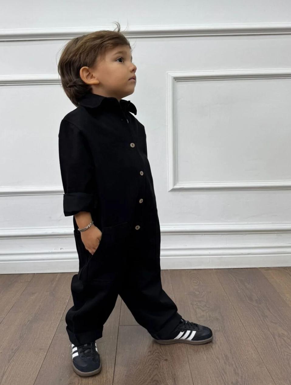 Unisex Gabardin Tulum Siyah