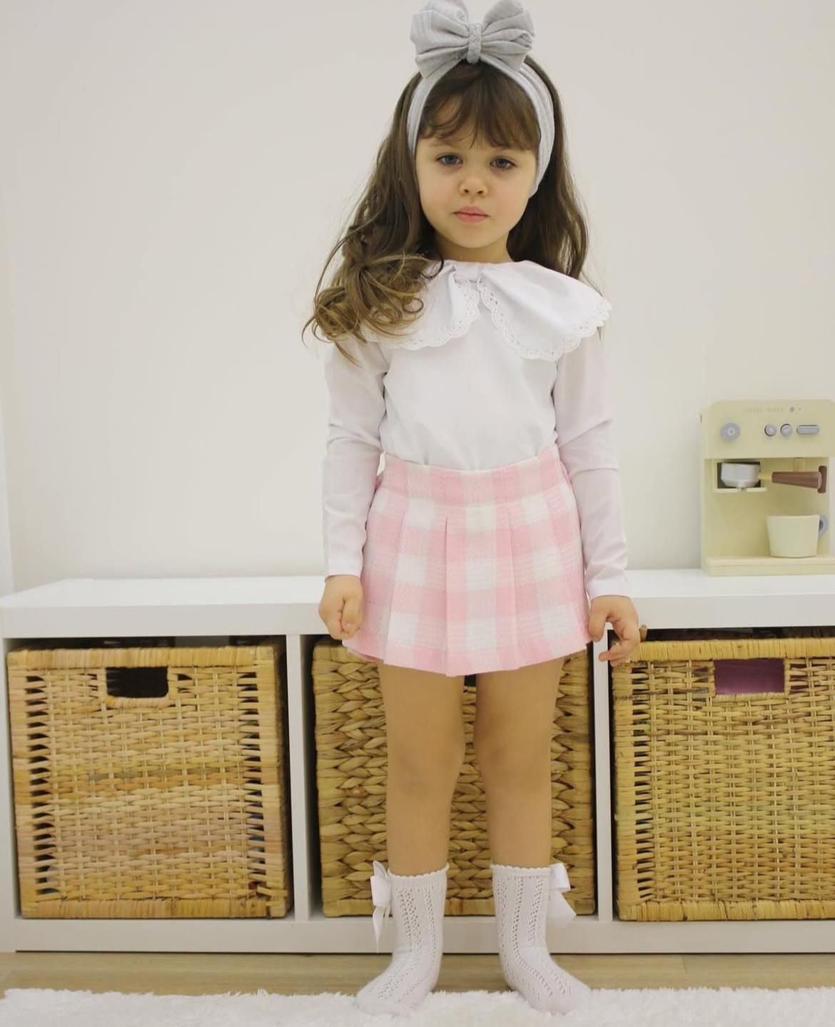 Pembe Şort ve Bluz Takım