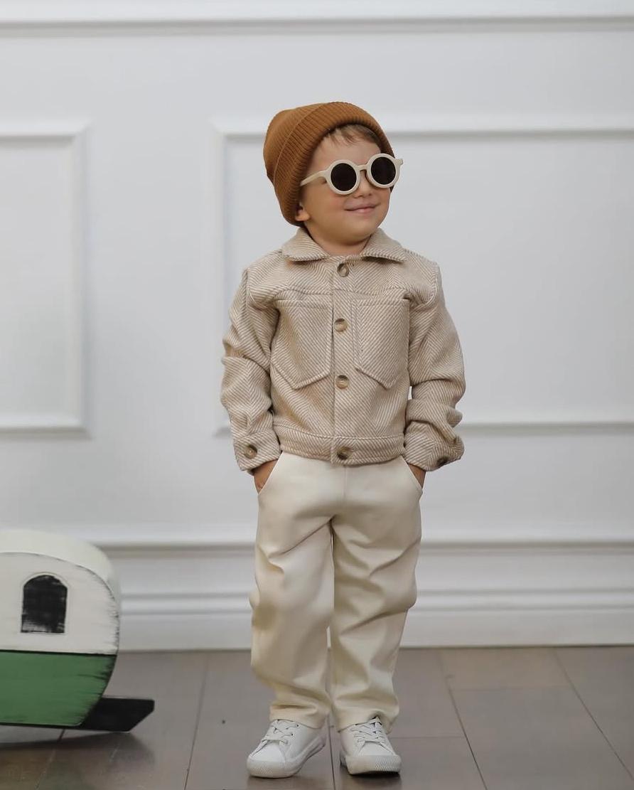 Kaşe Ceket Gabardin Pantolon Takım