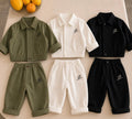 Bomber Ceket & Pantolon Takım (Haki-Beyaz-Yeşil)