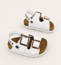 Unisex Beyaz Çocuk Sandalet