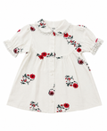 Kız Çocuk Çiçek Desen Zara Elbise