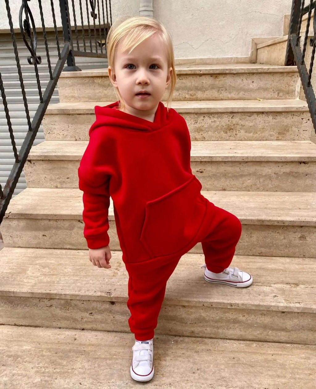 Unisex Şardonlu Eşofman Takım