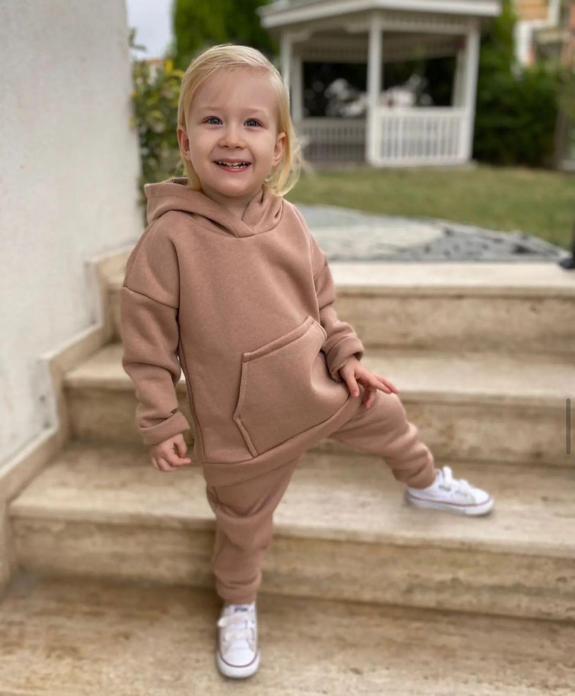 Unisex Şardonlu Eşofman Takım