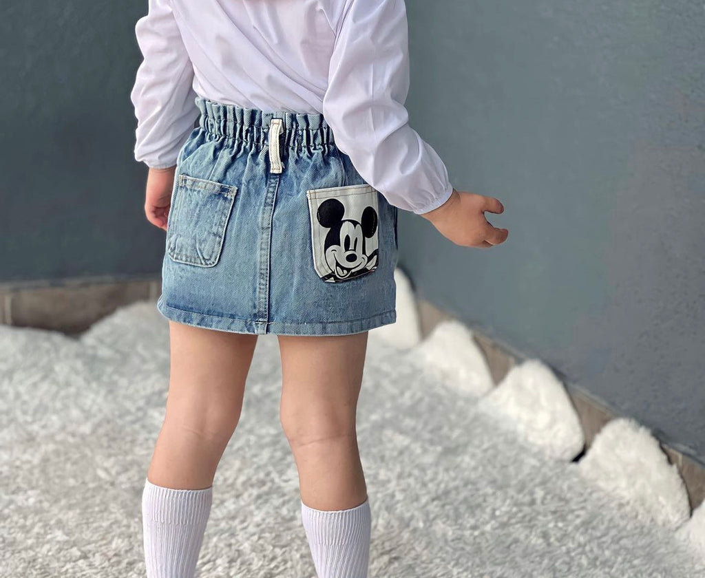 Kız Çocuk Minnie Kot Etek