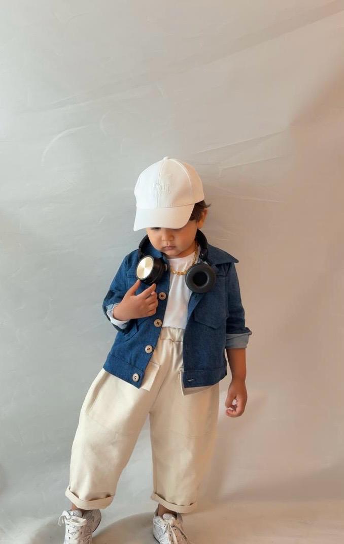 Unisex Kot Gömlek ve Pantolon Takım