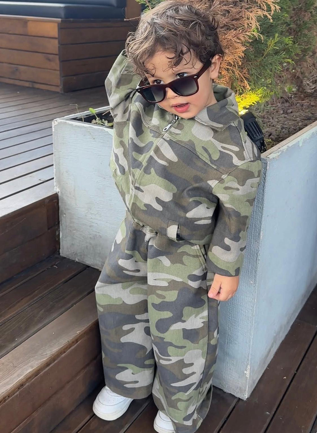 Unisex Kamuflaj Takım